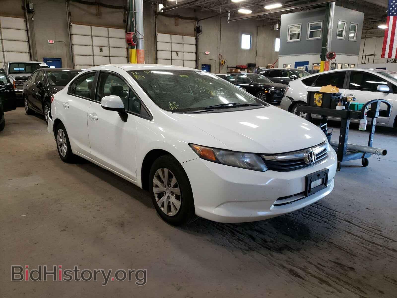 Фотография 2HGFB2F54CH323567 - HONDA CIVIC 2012