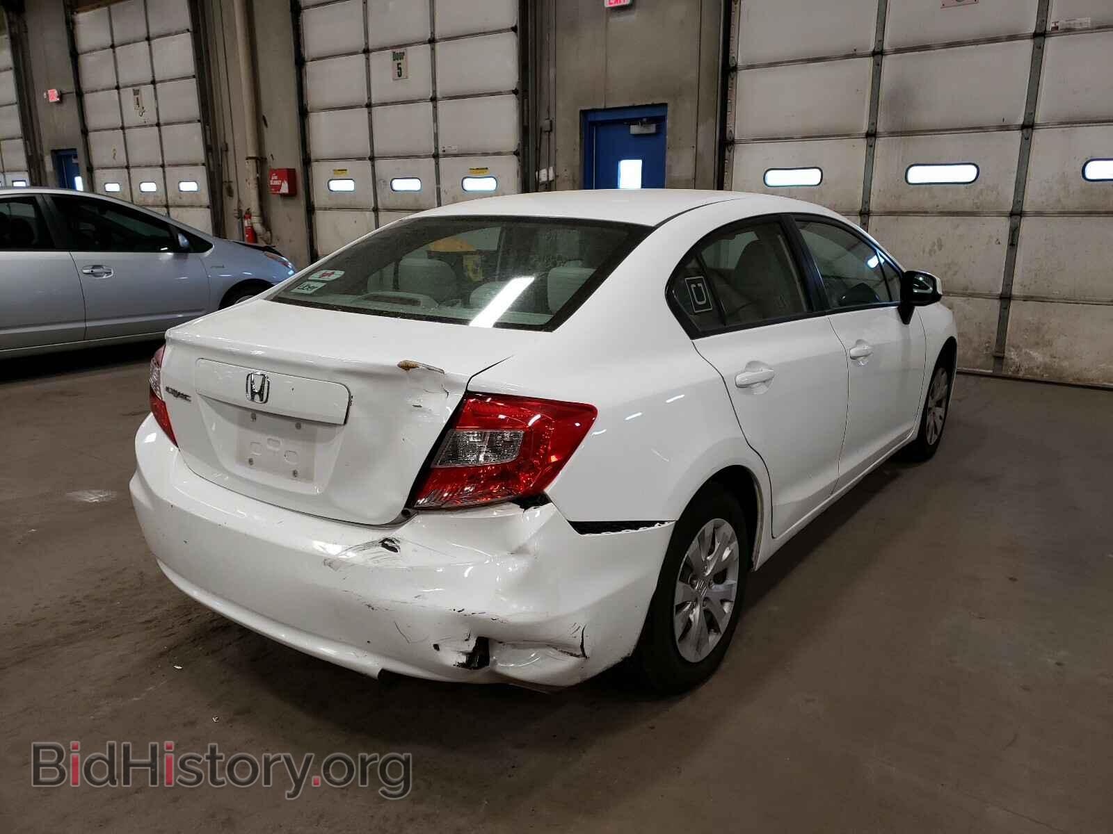 2012 HONDA CIVIC - VIN: 2HGFB2F54CH323567 - Фото 4