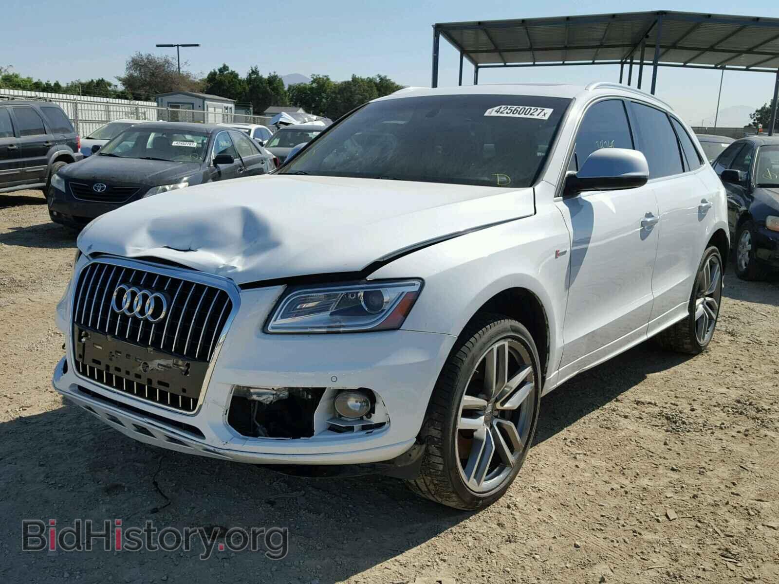 2015 AUDI SQ5 - VIN: WA1VGAFPXFA030390 - Фото 2