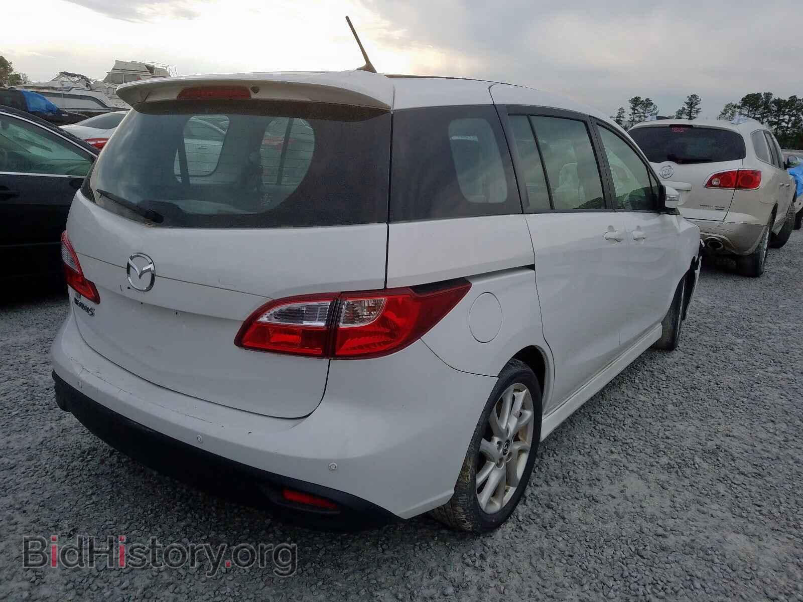 2014 MAZDA 5 - VIN: JM1CW2CL8E0166948 - Фото 4