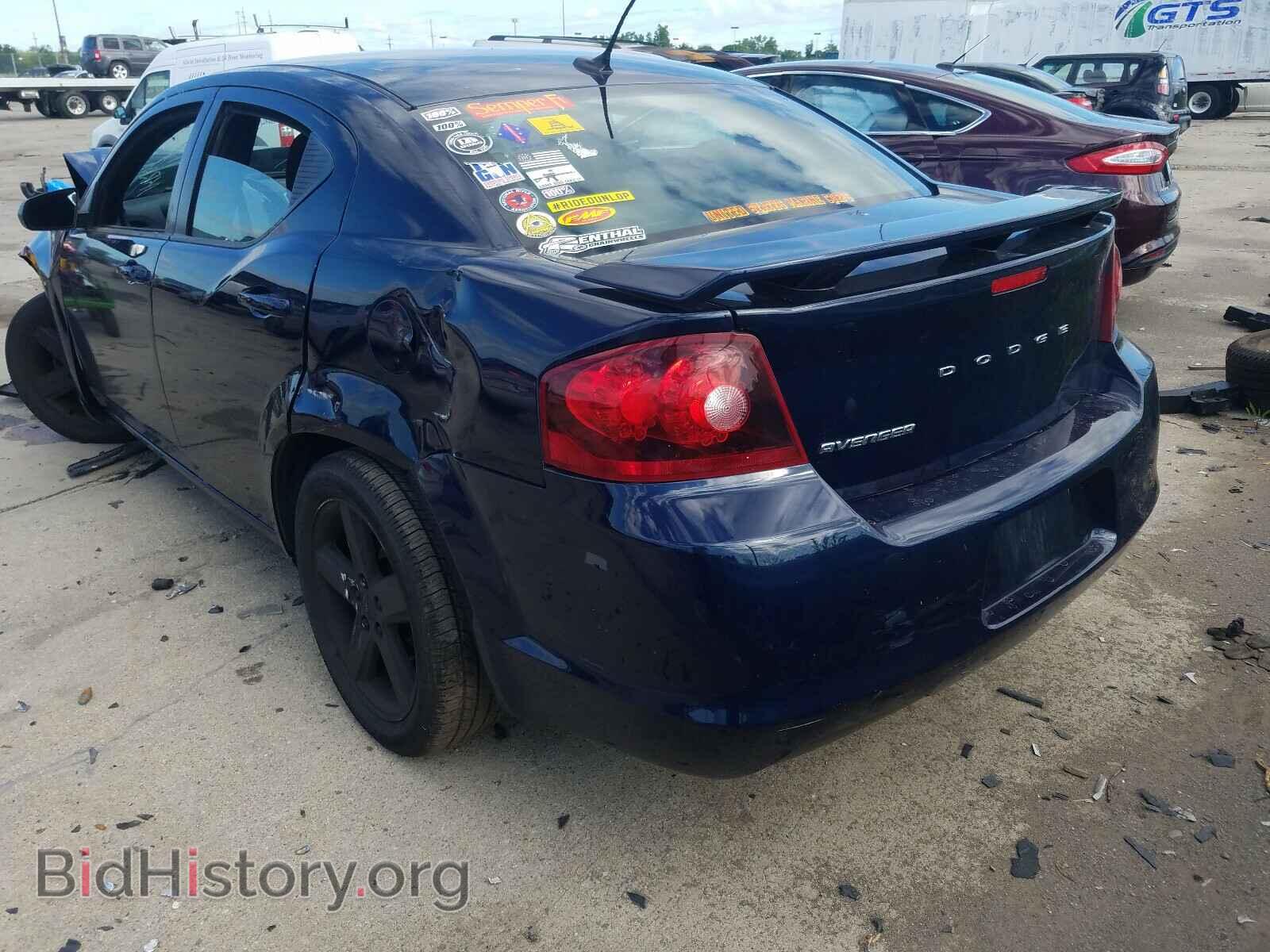2013 DODGE AVENGER - VIN: 1C3CDZAB8DN661178 - Фото 3
