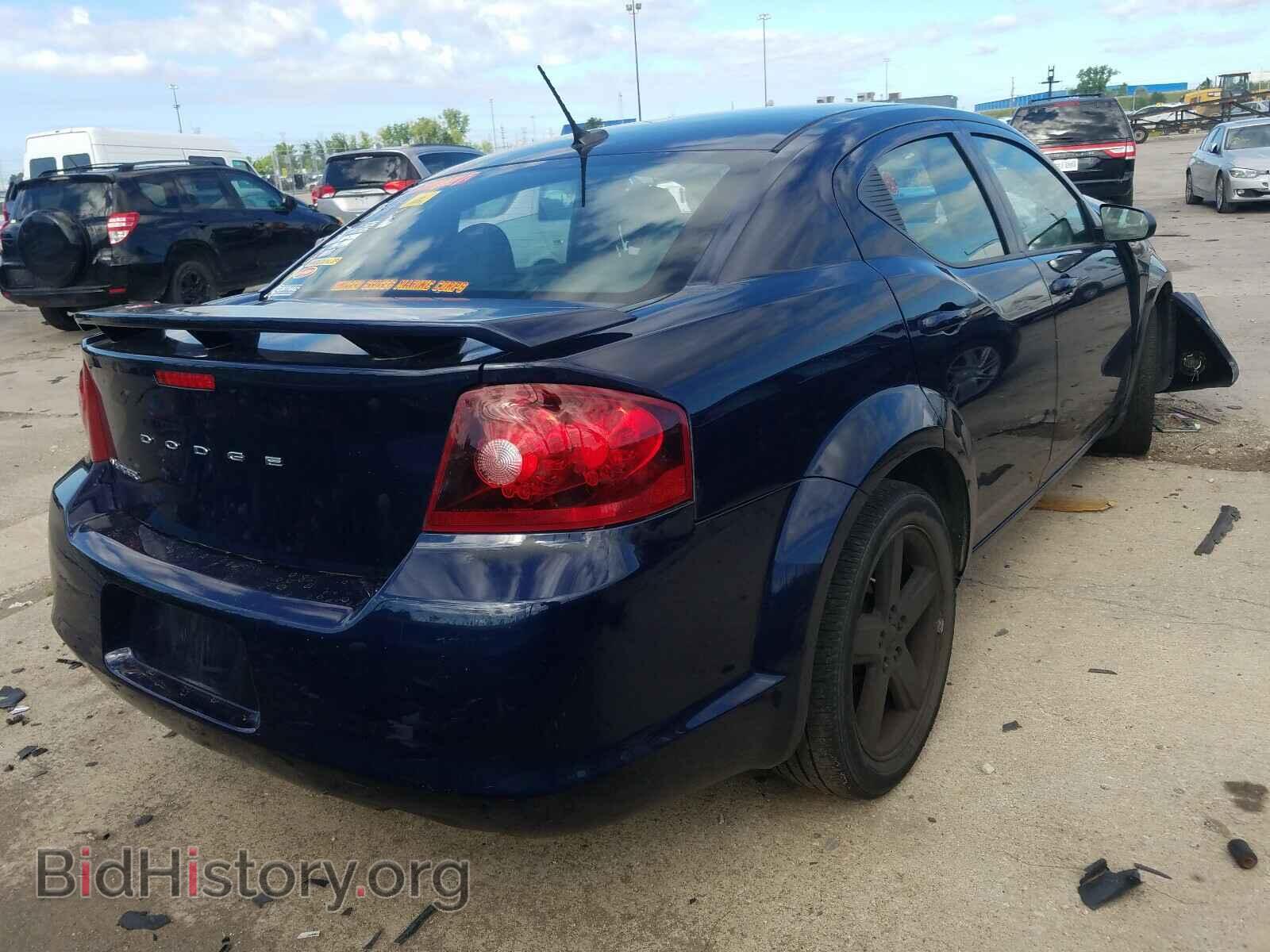 2013 DODGE AVENGER - VIN: 1C3CDZAB8DN661178 - Фото 4