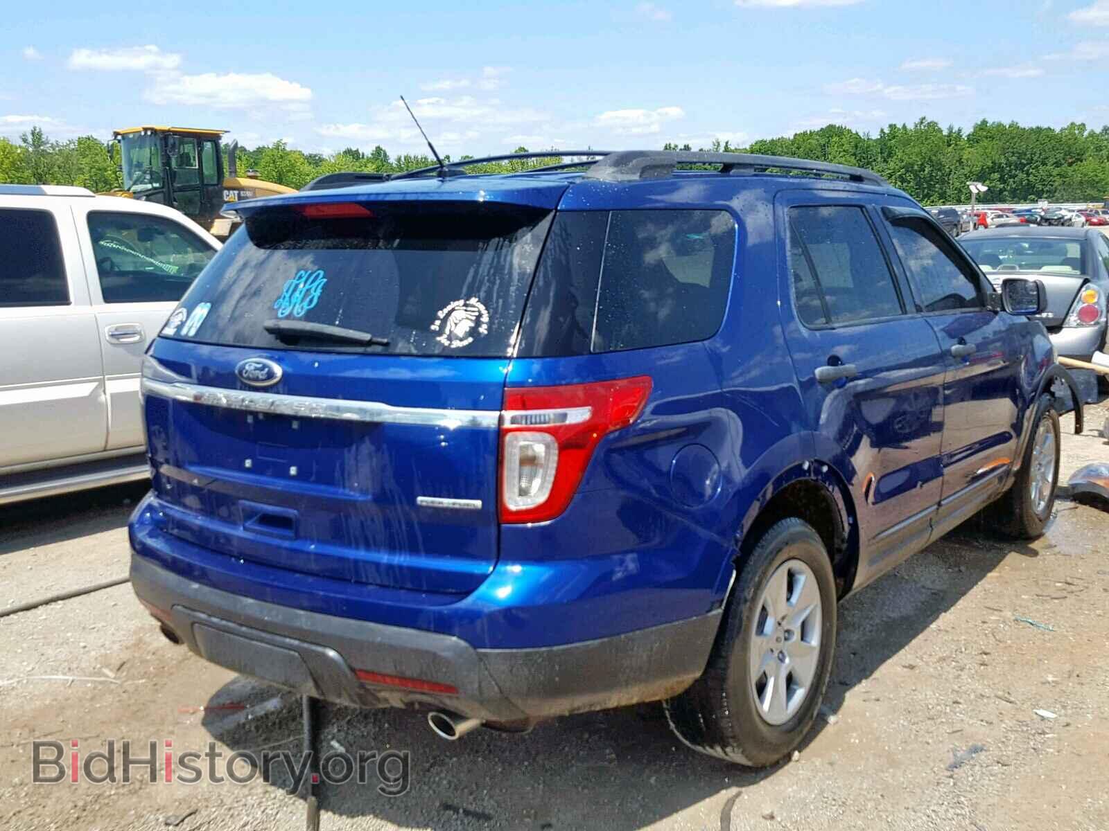2013 FORD EXPLORER - VIN: 1FM5K7B89DGB81670 - Фото 4