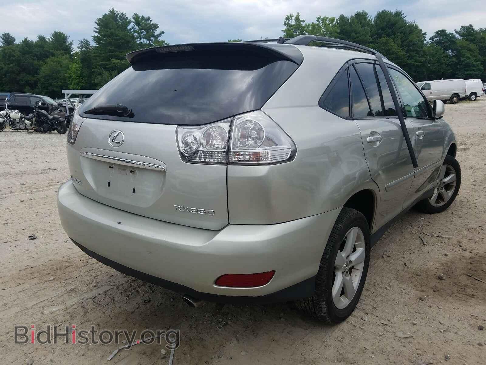 2006 LEXUS RX330 - VIN: 2T2HA31U36C103703 - Фото 4