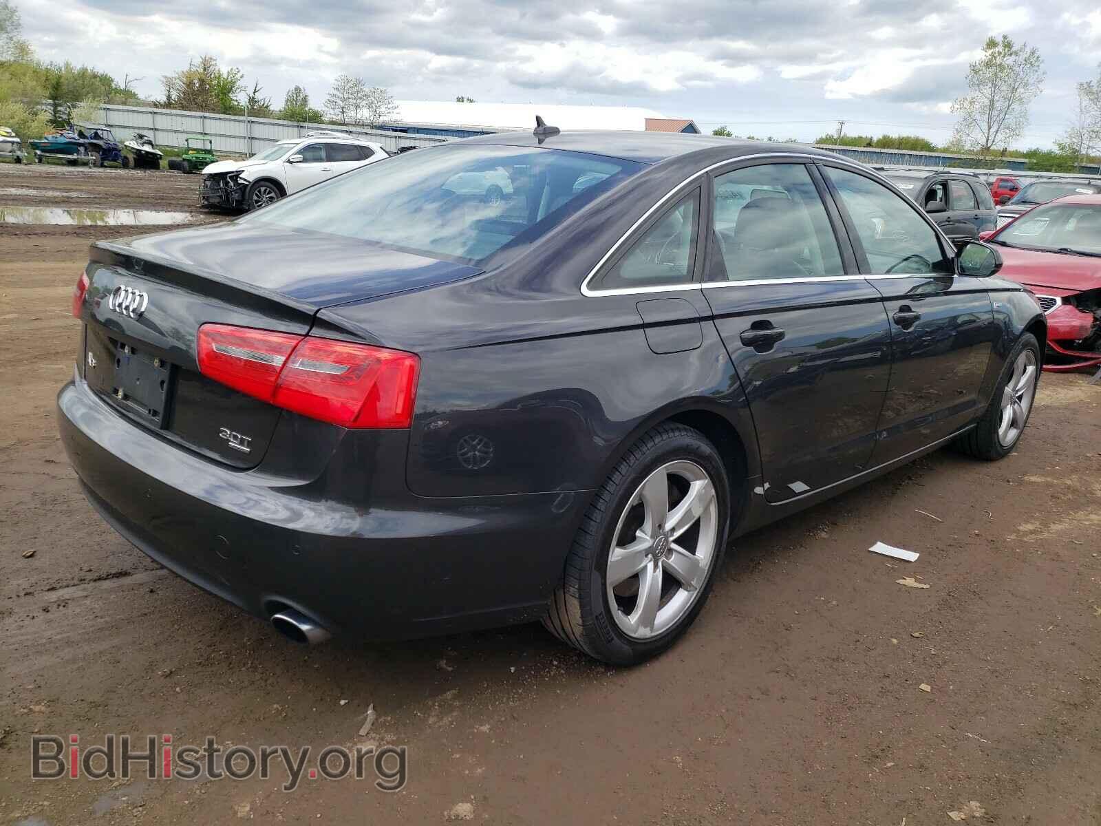 2012 AUDI A6 - VIN: WAUGGAFC0CN041573 - Фото 4