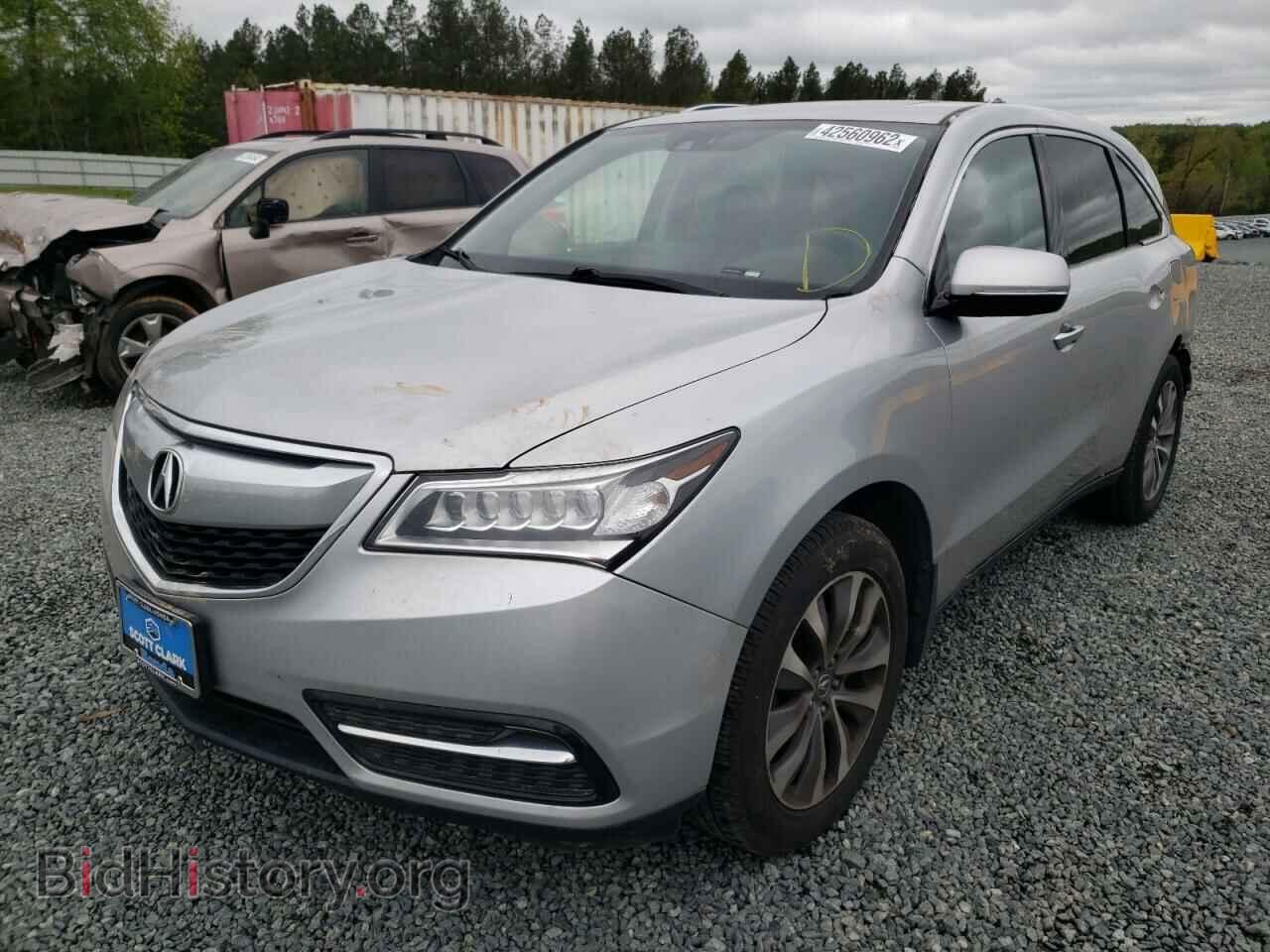 2015 ACURA MDX - VIN: 5FRYD4H49FB028104 - Фото 2