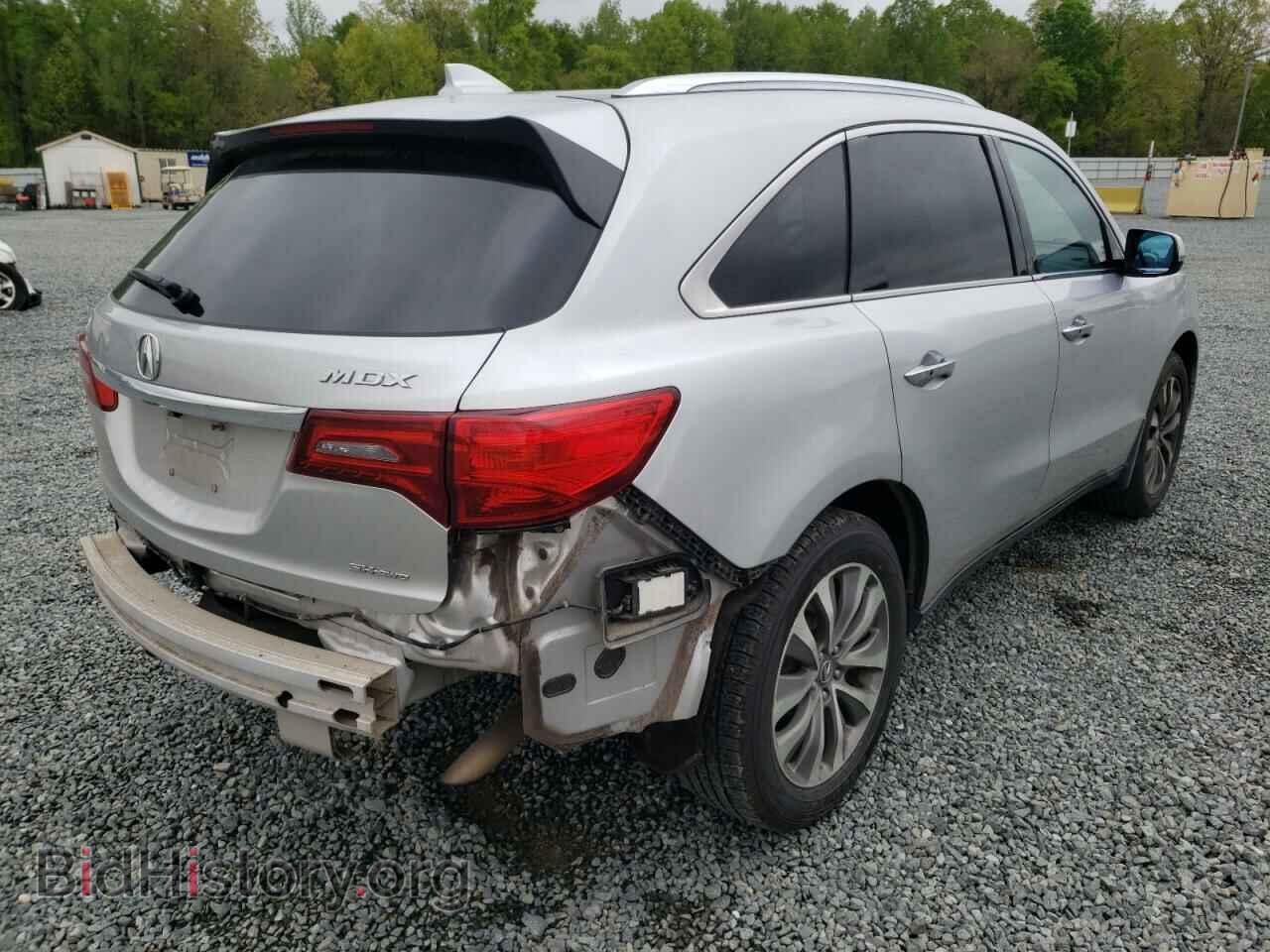 2015 ACURA MDX - VIN: 5FRYD4H49FB028104 - Фото 4
