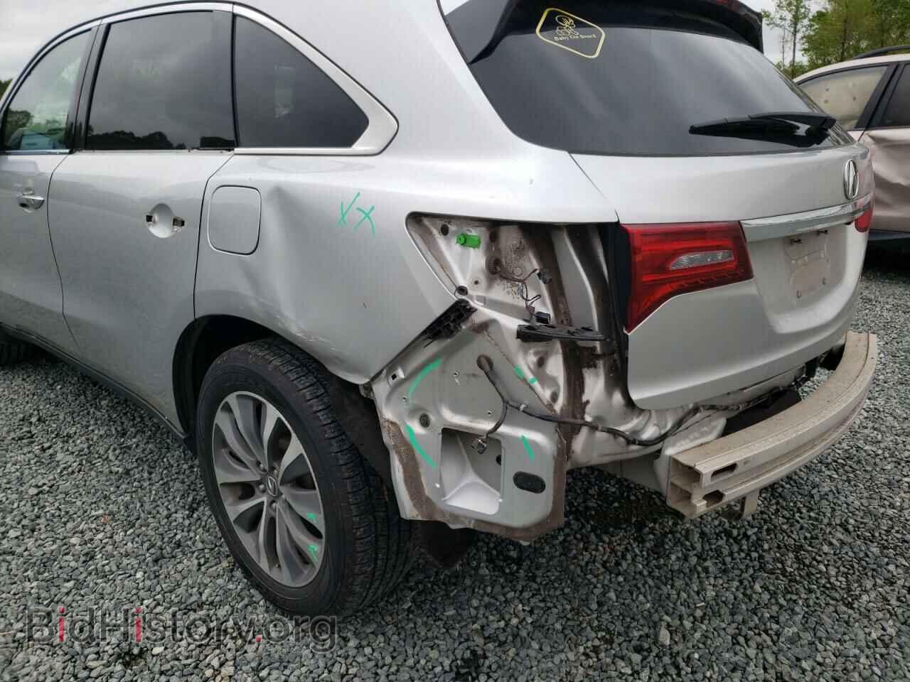 2015 ACURA MDX - VIN: 5FRYD4H49FB028104 - Фото 9