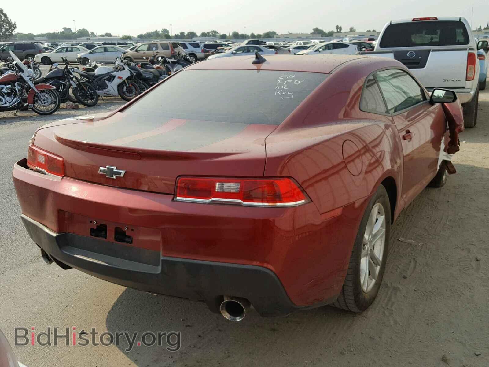 2014 CHEVROLET CAMARO - VIN: 2G1FE1E32E9268364 - Фото 4