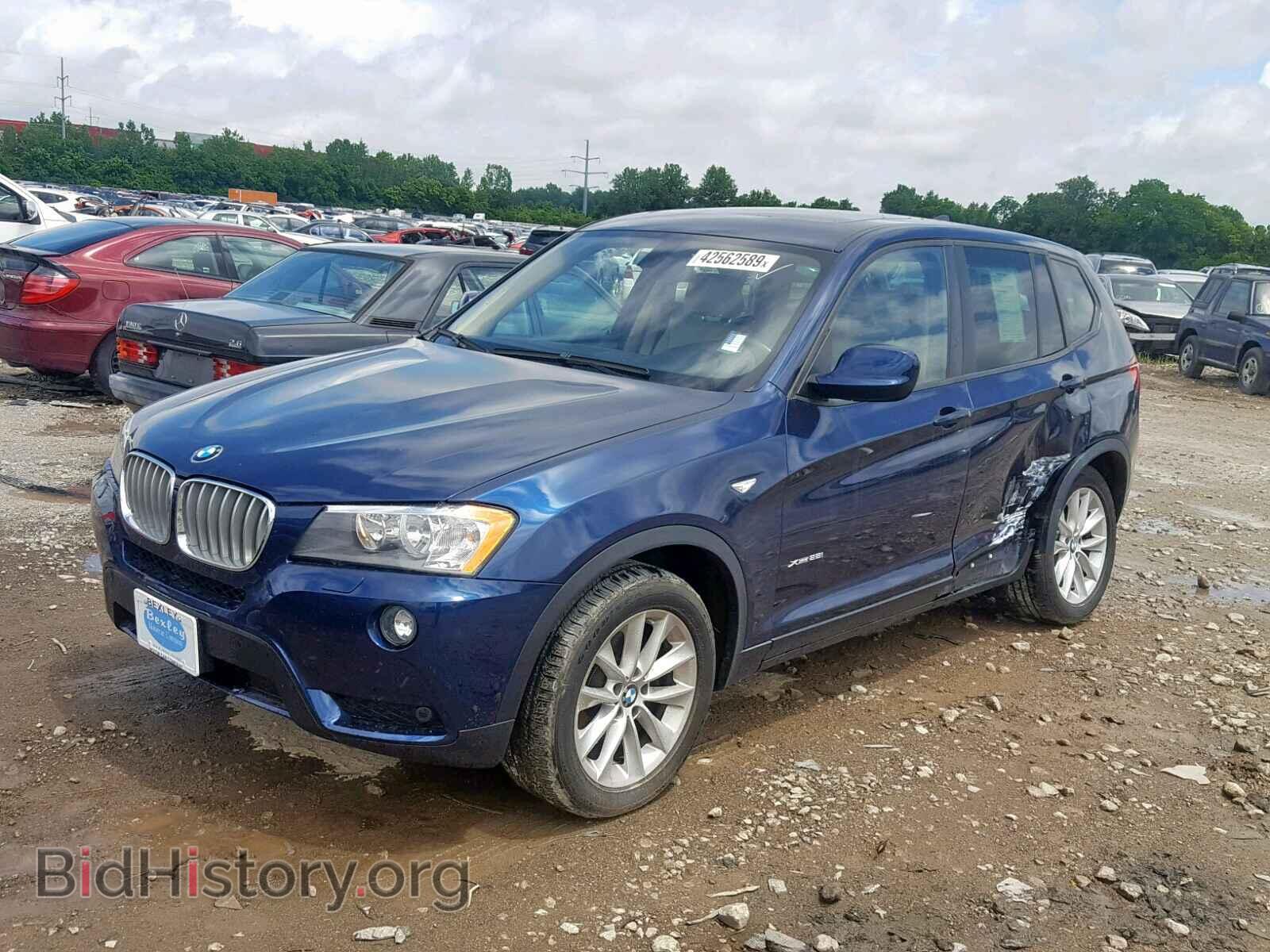 2014 BMW X3 - VIN: 5UXWX9C55E0D26368 - Фото 2