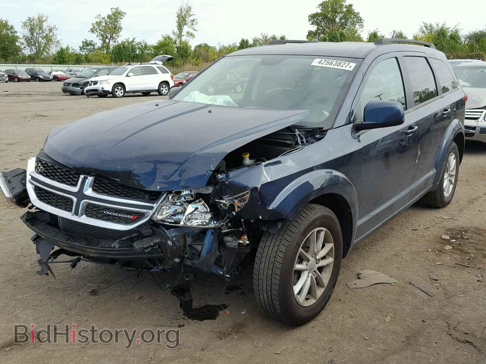2014 DODGE JOURNEY - VIN: 3C4PDCBB4ET258972 - Фото 2
