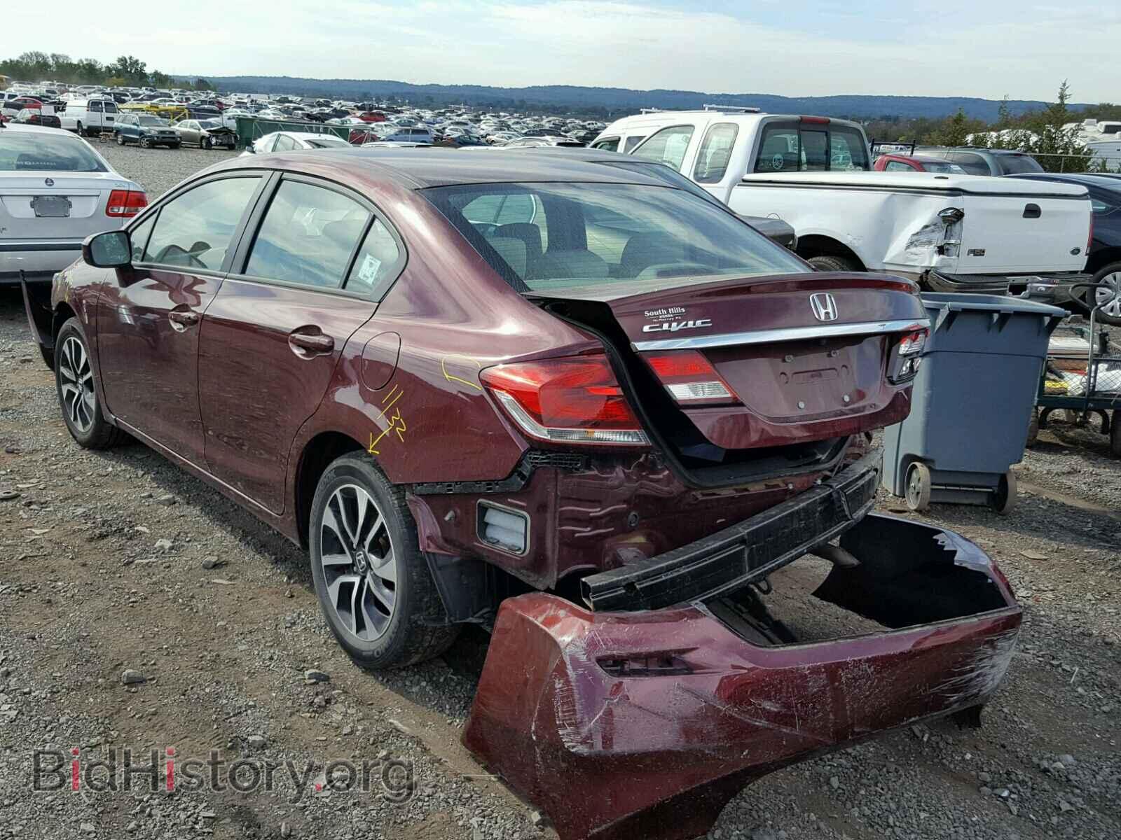 2014 HONDA CIVIC - VIN: 2HGFB2F88EH554209 - Фото 3