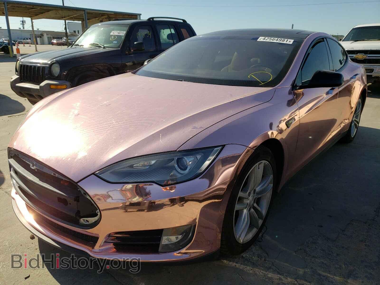 2013 TESLA MODEL S - VIN: 5YJSA1CG9DFP03768 - Photo 2