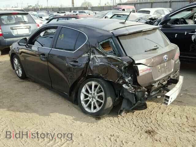 2011 LEXUS CT 200 - VIN: JTHKD5BH8B2002498 - Фото 3