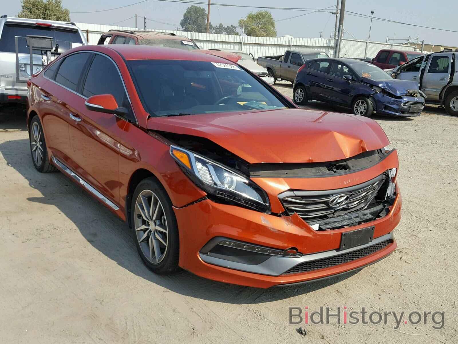 Photo 5NPE34AB0FH181634 - HYUNDAI SONATA 2015