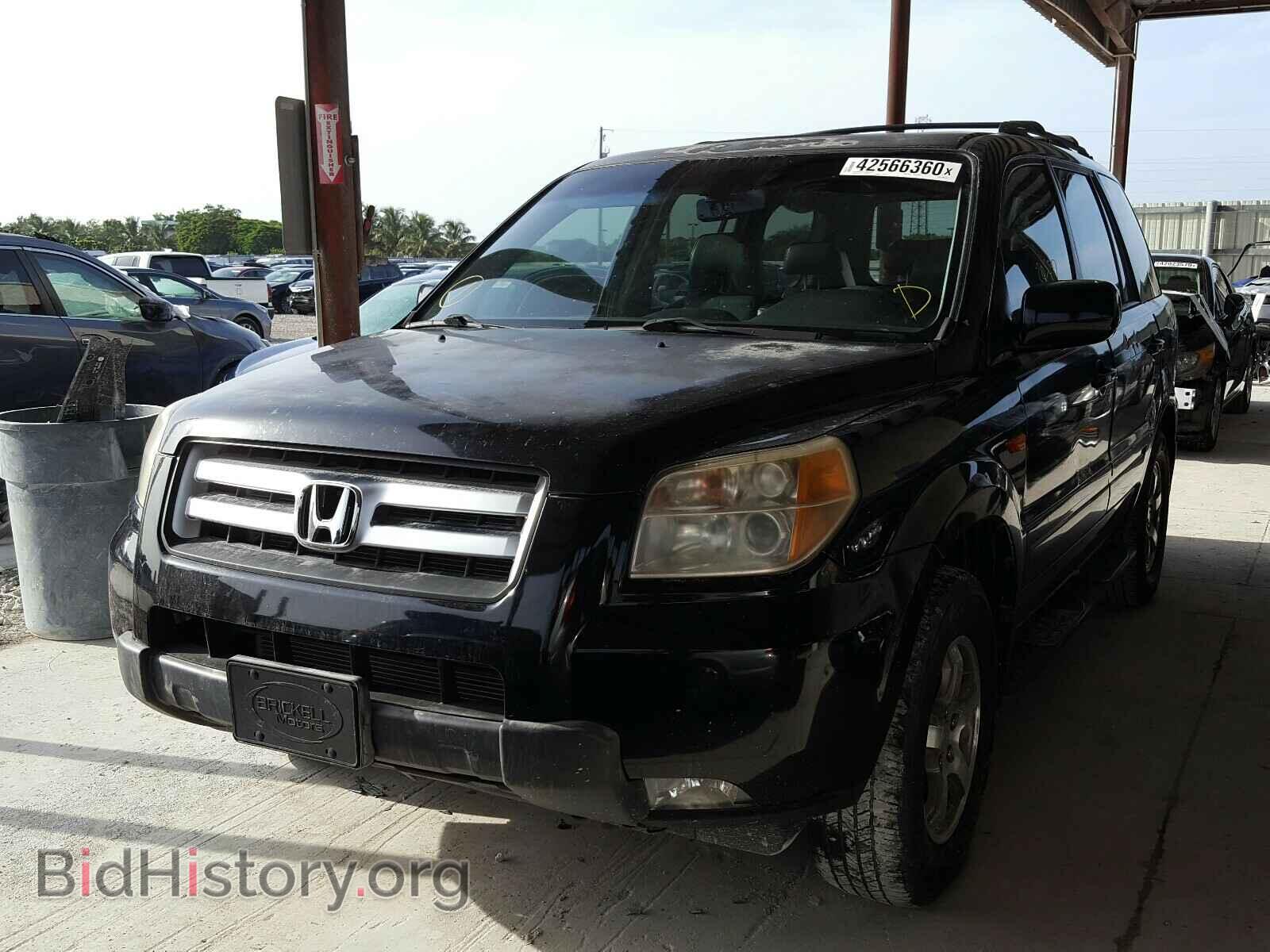 2006 HONDA PILOT - VIN: 5FNYF28636B050519 - Фото 2