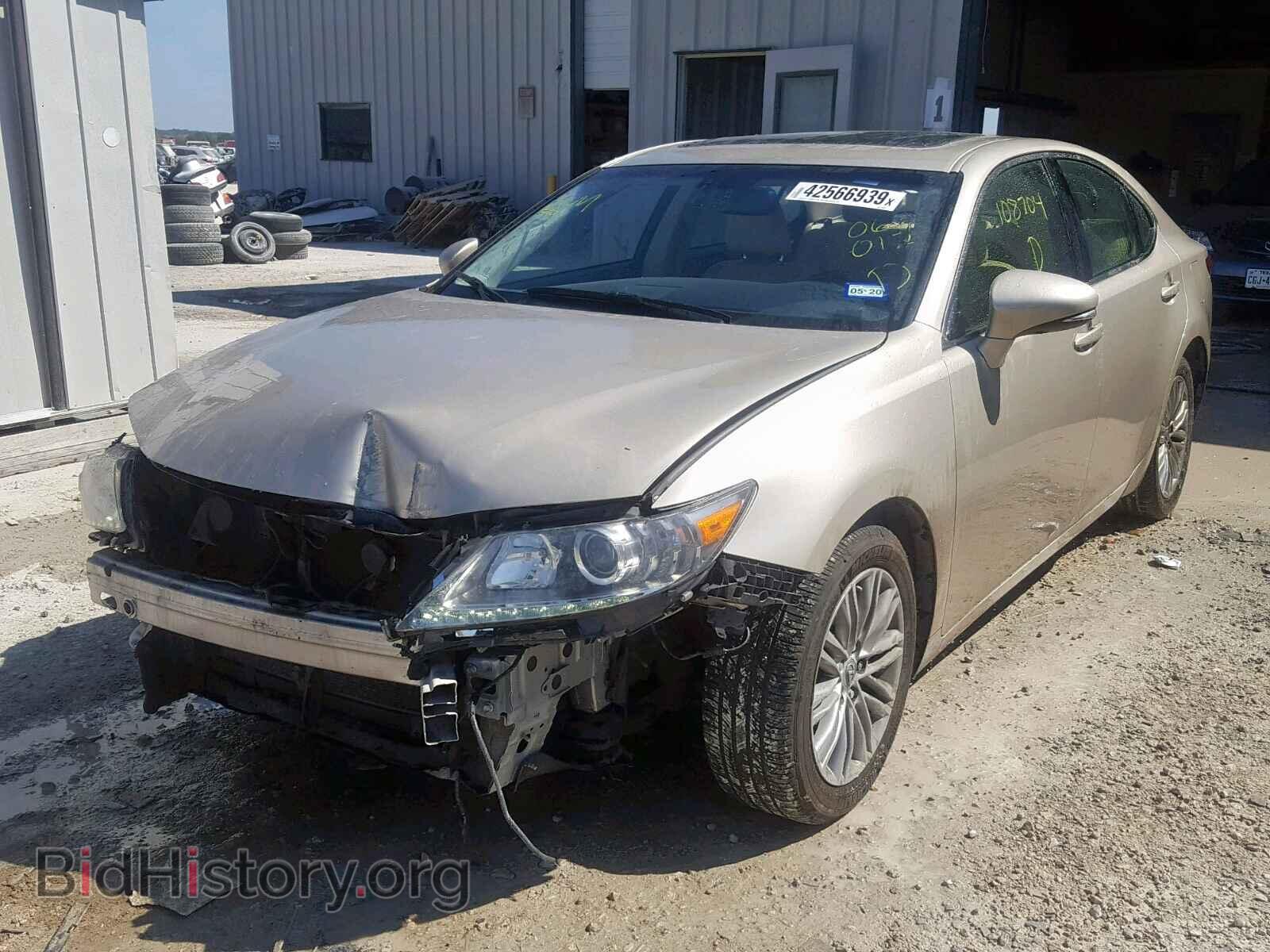 2013 LEXUS ES350 - VIN: JTHBK1GG1D2062012 - Фото 2