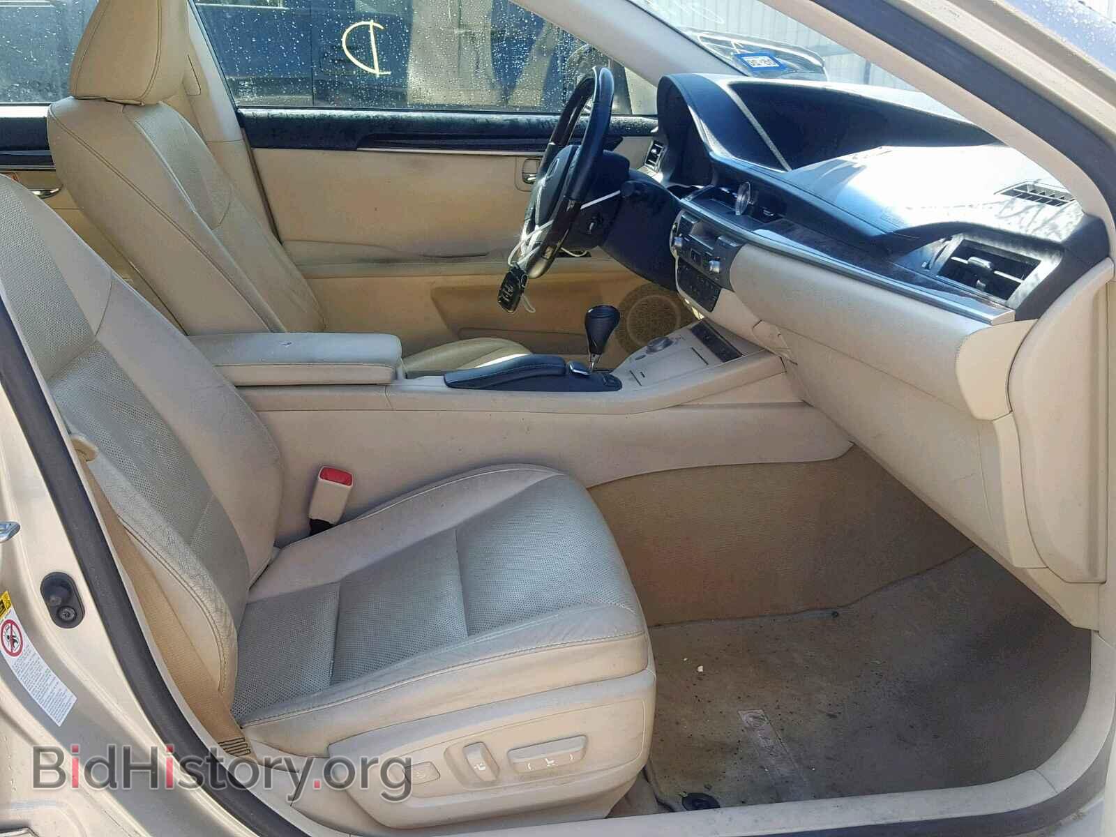 2013 LEXUS ES350 - VIN: JTHBK1GG1D2062012 - Фото 5