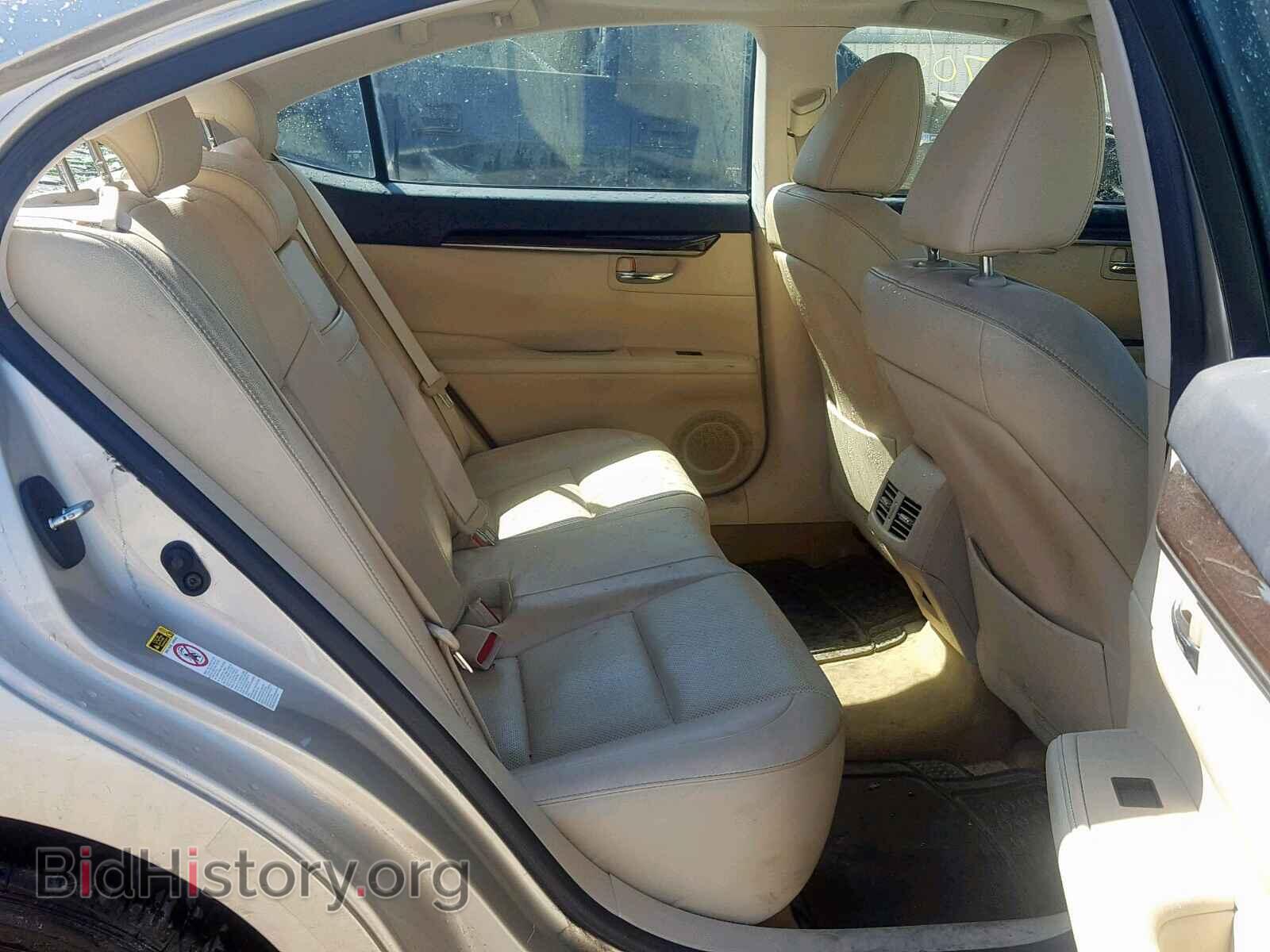 2013 LEXUS ES350 - VIN: JTHBK1GG1D2062012 - Фото 6