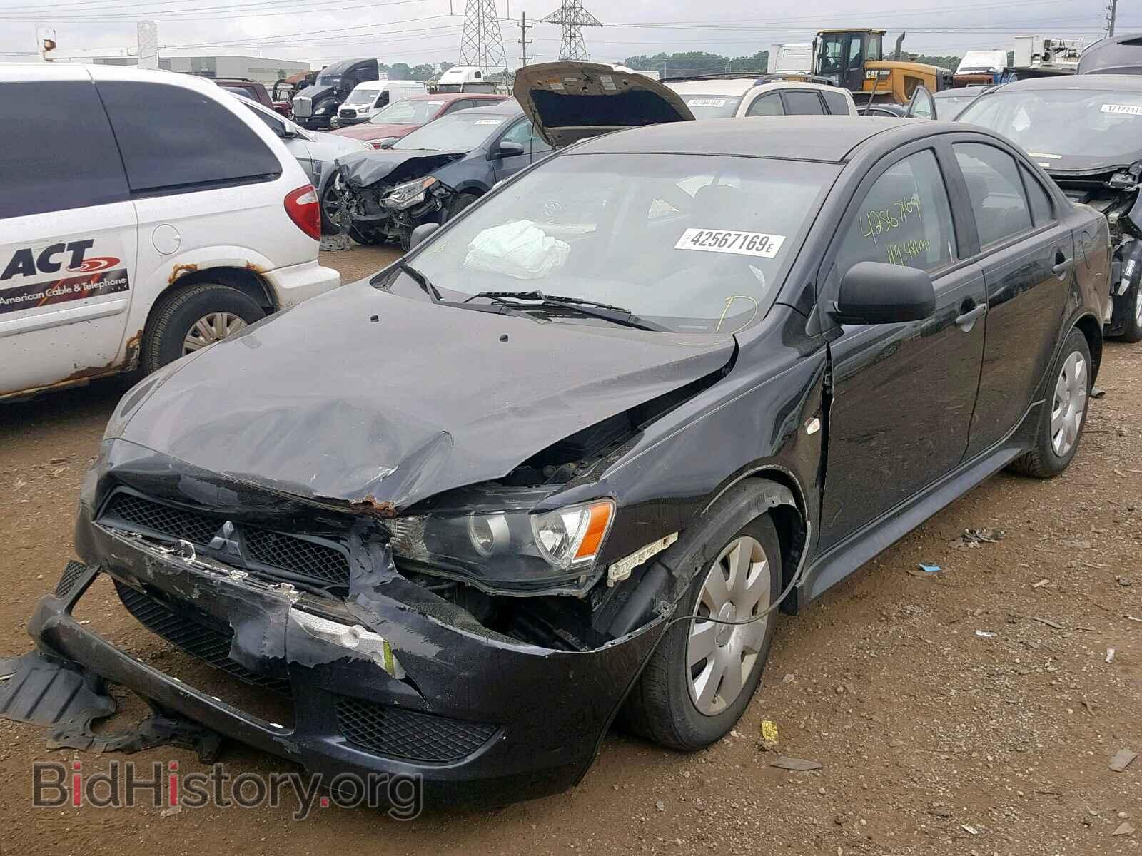2010 MITSUBISHI LANCER - VIN: JA32U1FU7AU019182 - Фото 2