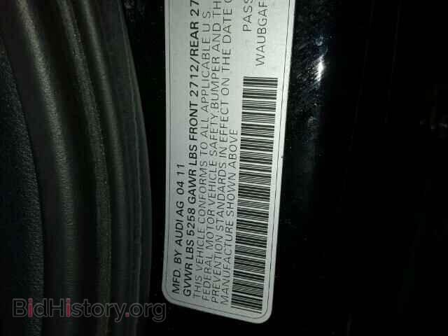 2012 AUDI A6 - VIN: WAUBGAFC7CN005390 - Photo 10