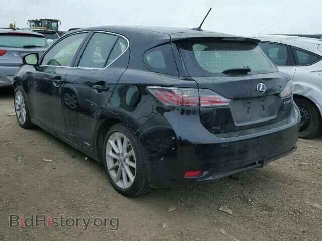 2011 LEXUS CT 200 - VIN: JTHKD5BH0B2012345 - Фото 3