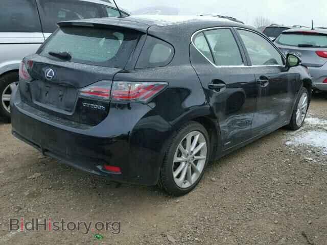 2011 LEXUS CT 200 - VIN: JTHKD5BH0B2012345 - Фото 4