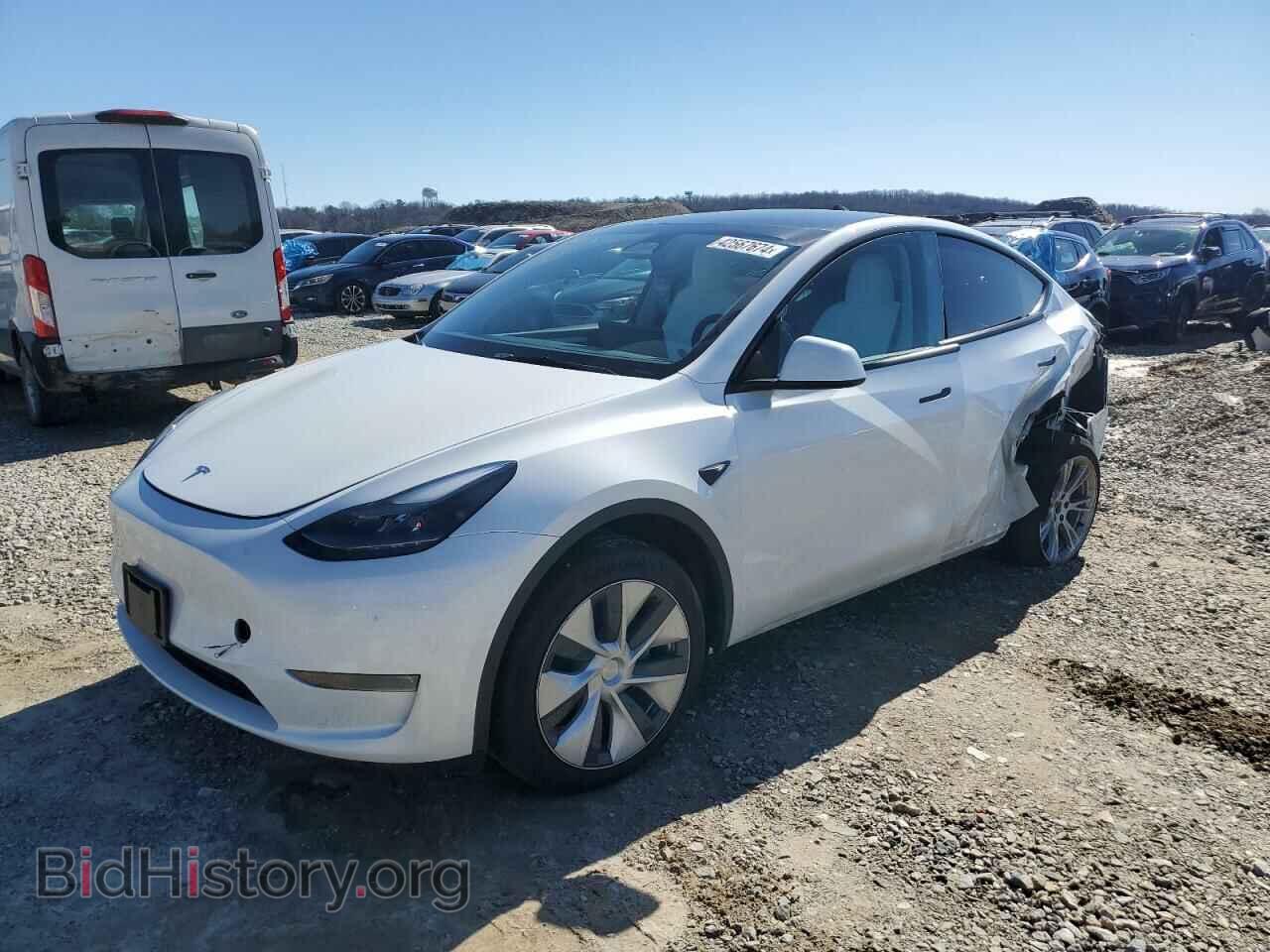 Фотография 7SAYGDEE7PF810587 - TESLA MODEL Y 2023