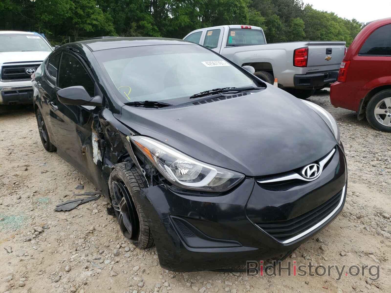 Фотография 5NPDH4AE7GH766025 - HYUNDAI ELANTRA 2016