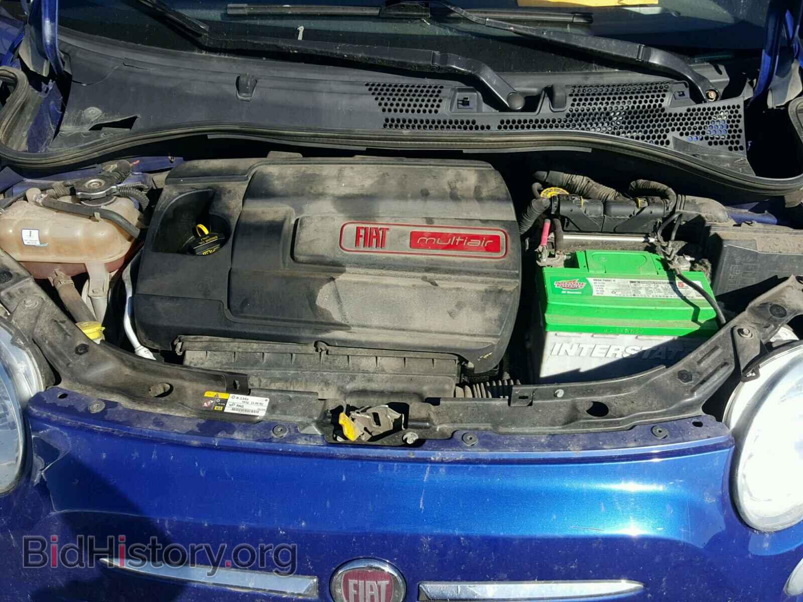 2012 FIAT 500 - VIN: 3C3CFFBR3CT340216 - Фото 7