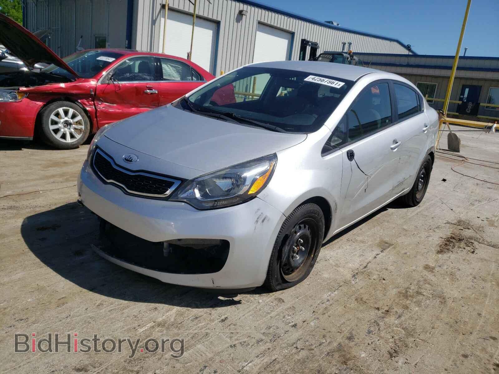 2013 KIA RIO - VIN: KNADN4A33D6302062 - Фото 2