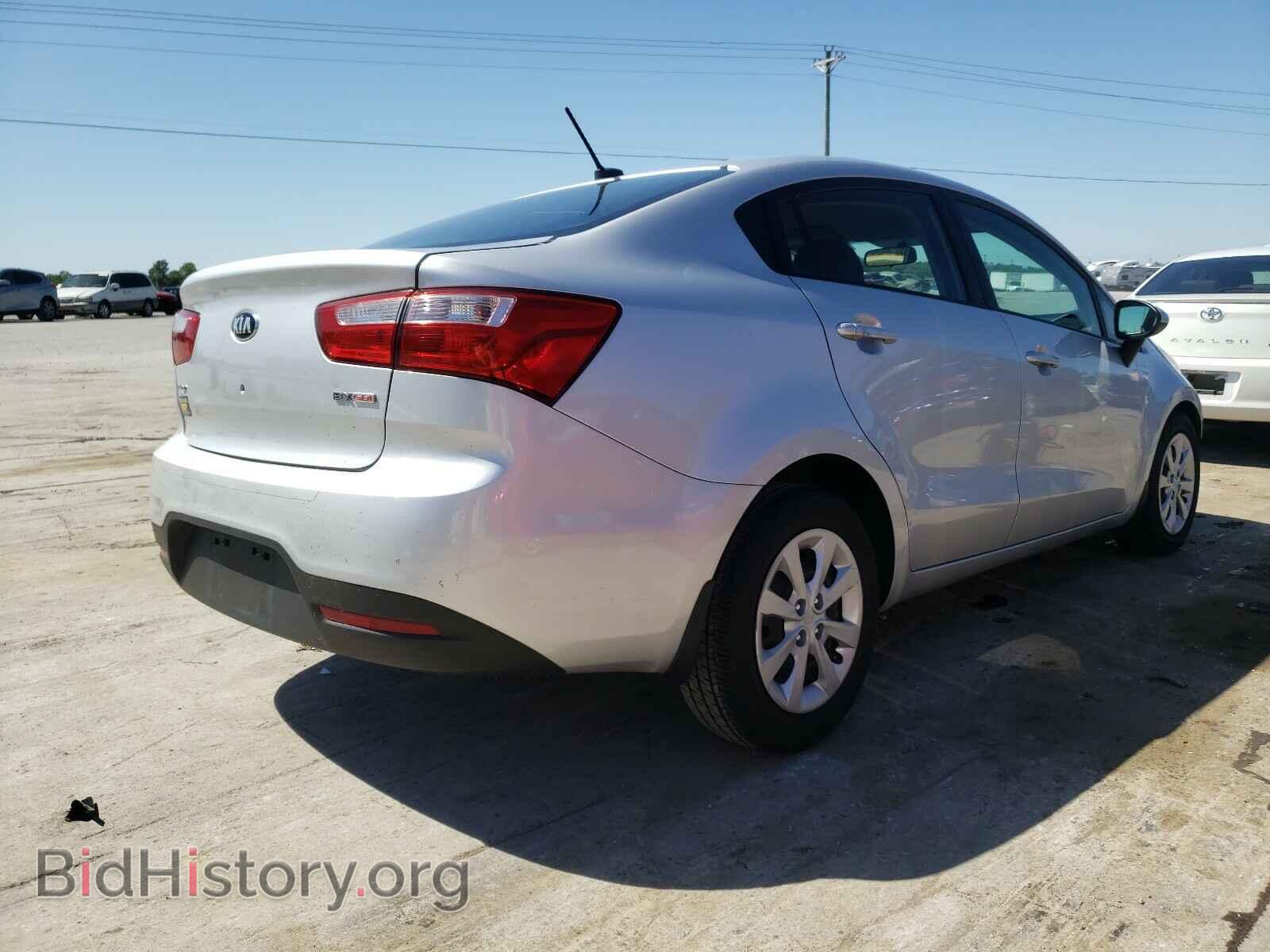 2013 KIA RIO - VIN: KNADN4A33D6302062 - Фото 4