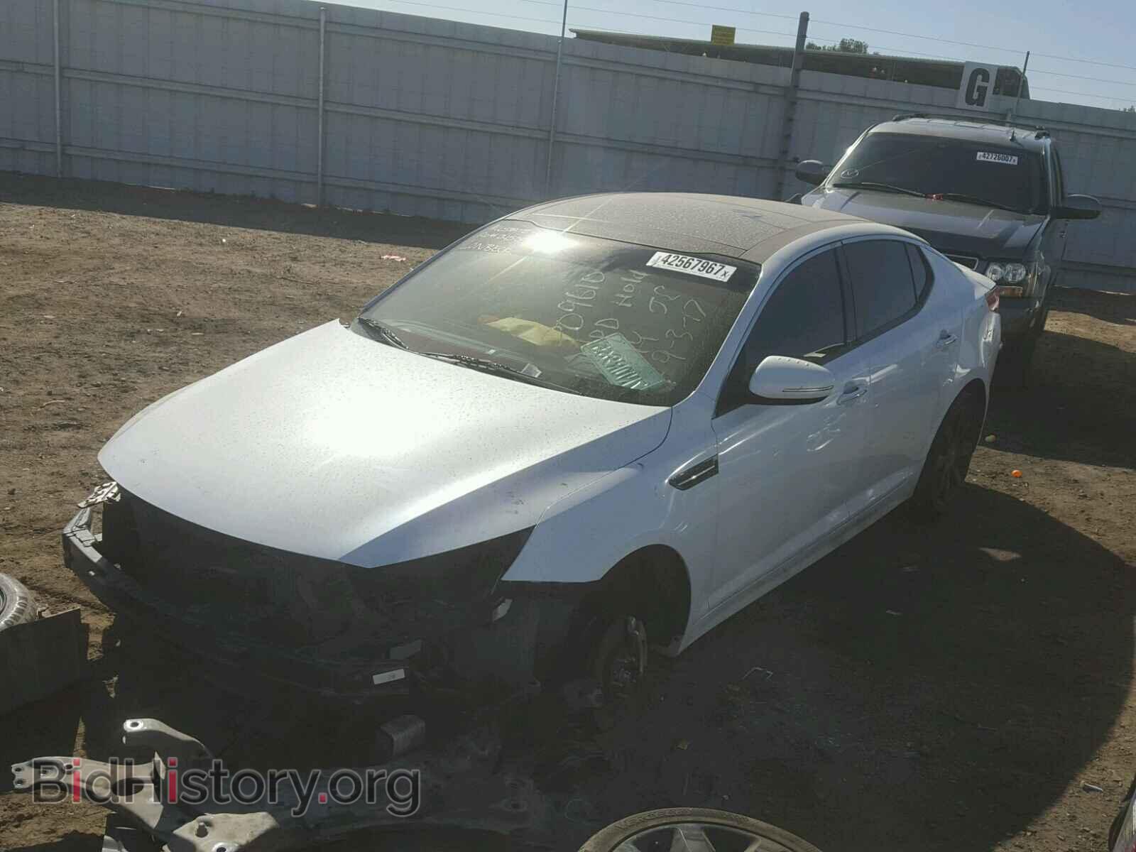 2012 KIA OPTIMA - VIN: 5XXGR4A62CG070536 - Фото 2