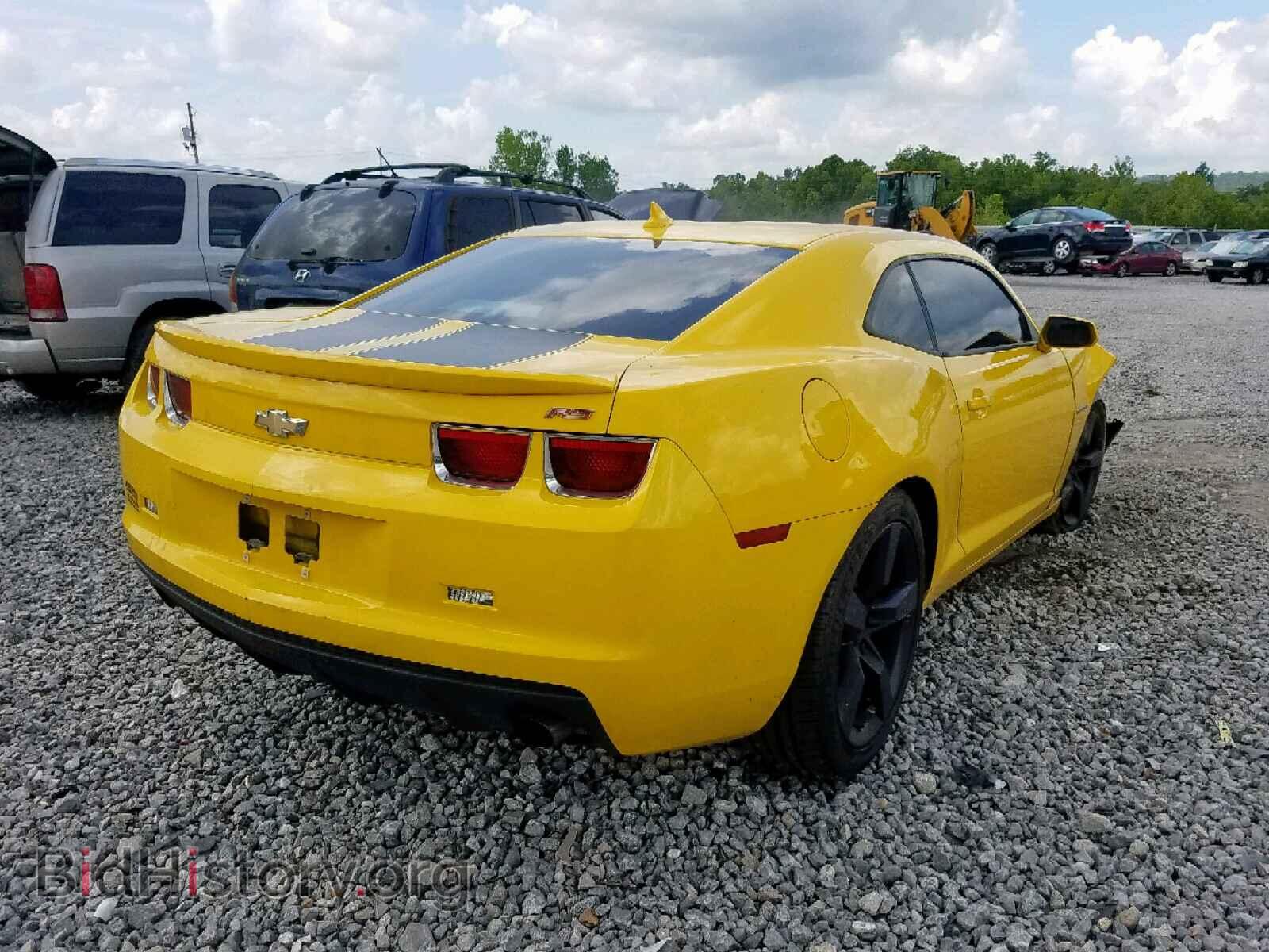 2012 CHEVROLET CAMARO - VIN: 2G1FB1E30C9190981 - Фото 4