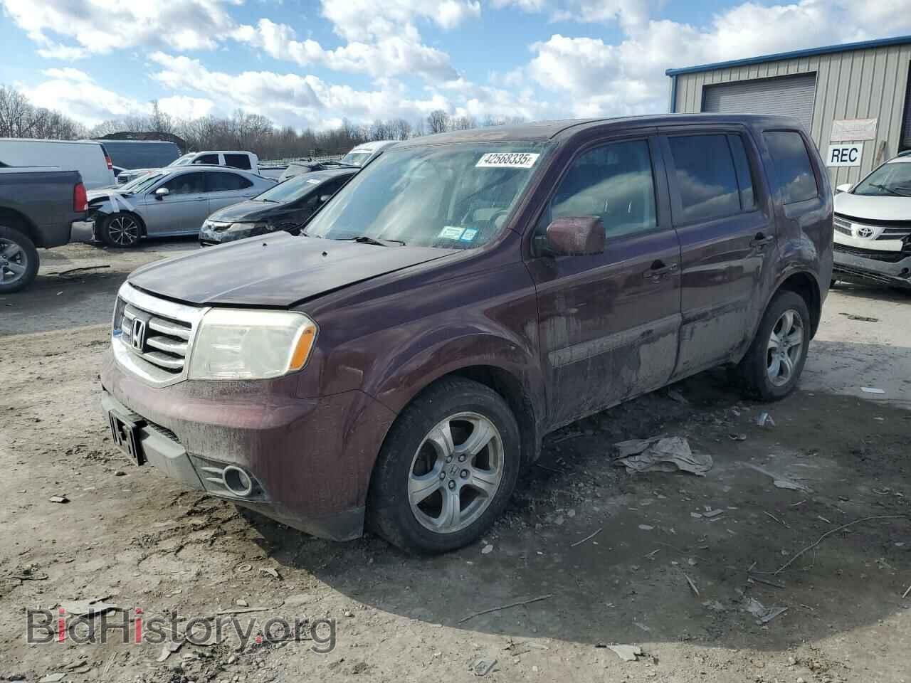 Фотография 5FNYF4H54DB084663 - HONDA PILOT 2013