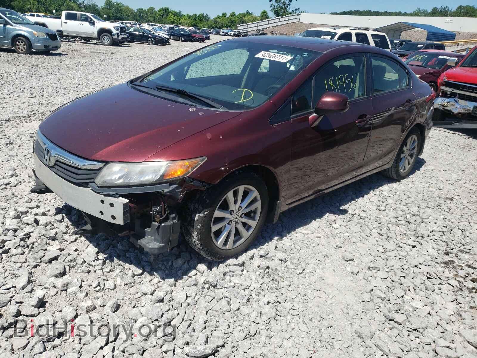 2012 HONDA CIVIC - VIN: JHMFB2F86CS002890 - Фото 2