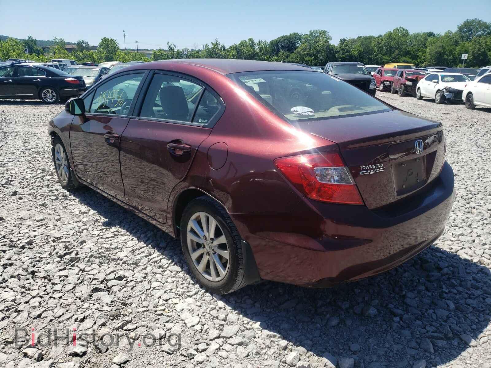 2012 HONDA CIVIC - VIN: JHMFB2F86CS002890 - Фото 3