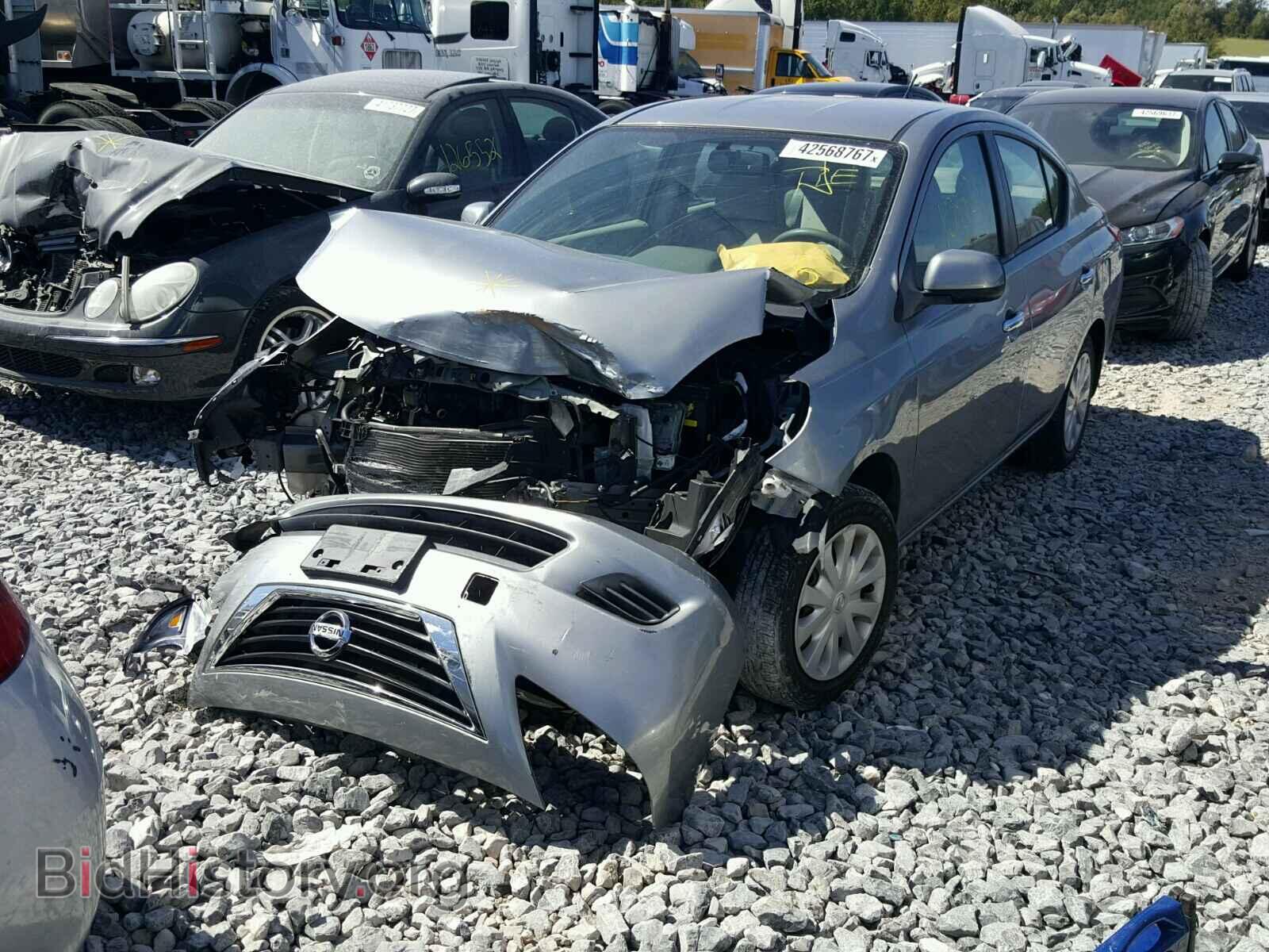 2012 NISSAN VERSA - VIN: 3N1CN7AP4CL847634 - Фото 2