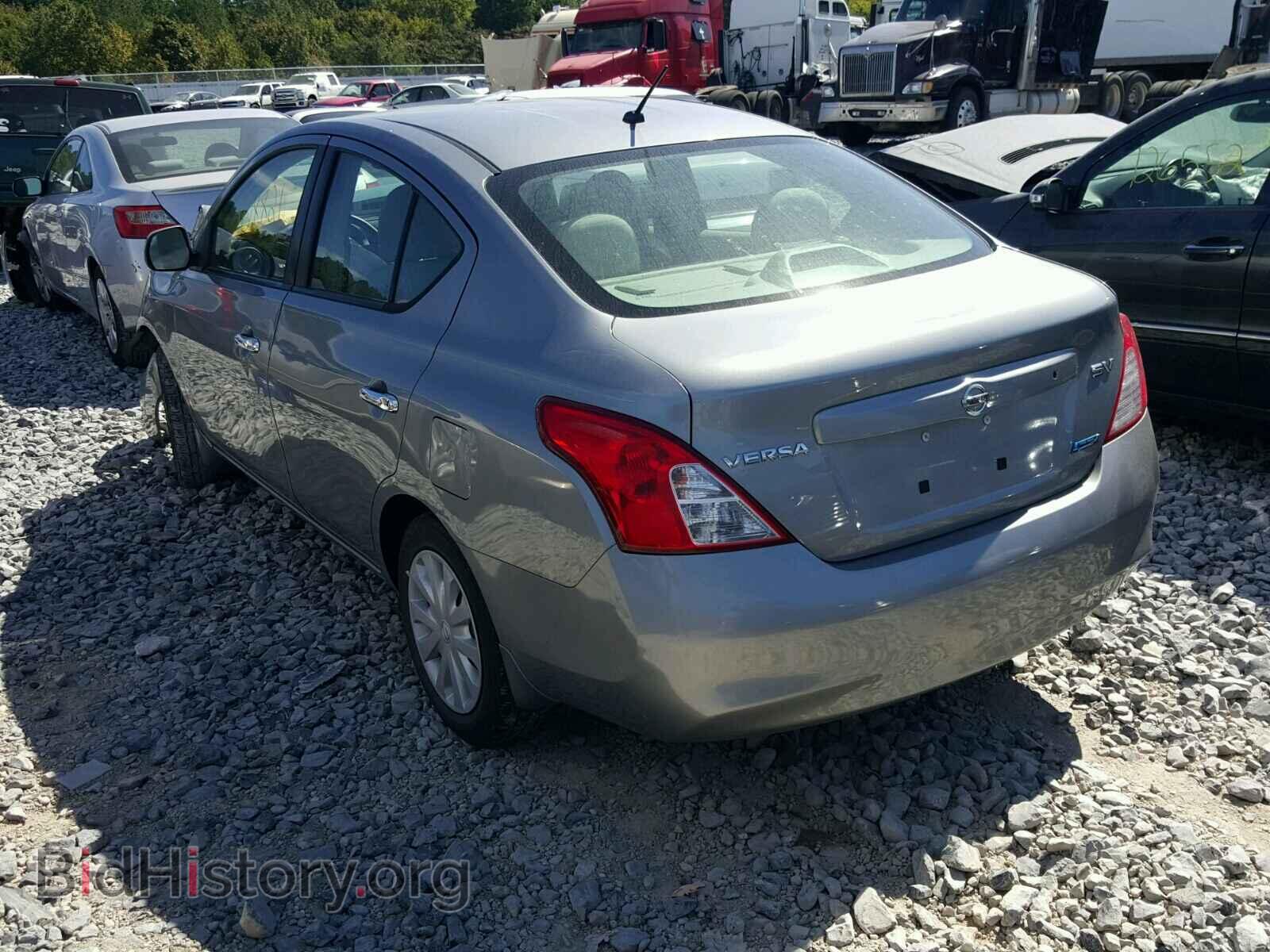 2012 NISSAN VERSA - VIN: 3N1CN7AP4CL847634 - Фото 3