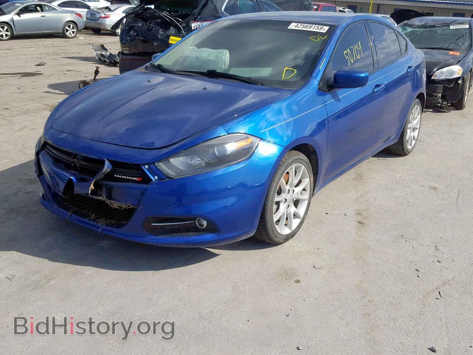 2013 DODGE DART - VIN: 1C3CDFBA8DD340638 - Фото 2