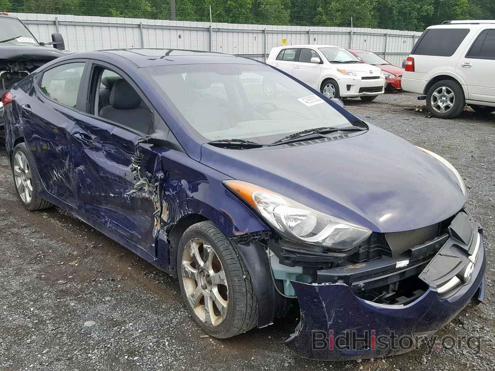 Photo 5NPDH4AEXBH055072 - HYUNDAI ELANTRA 2011