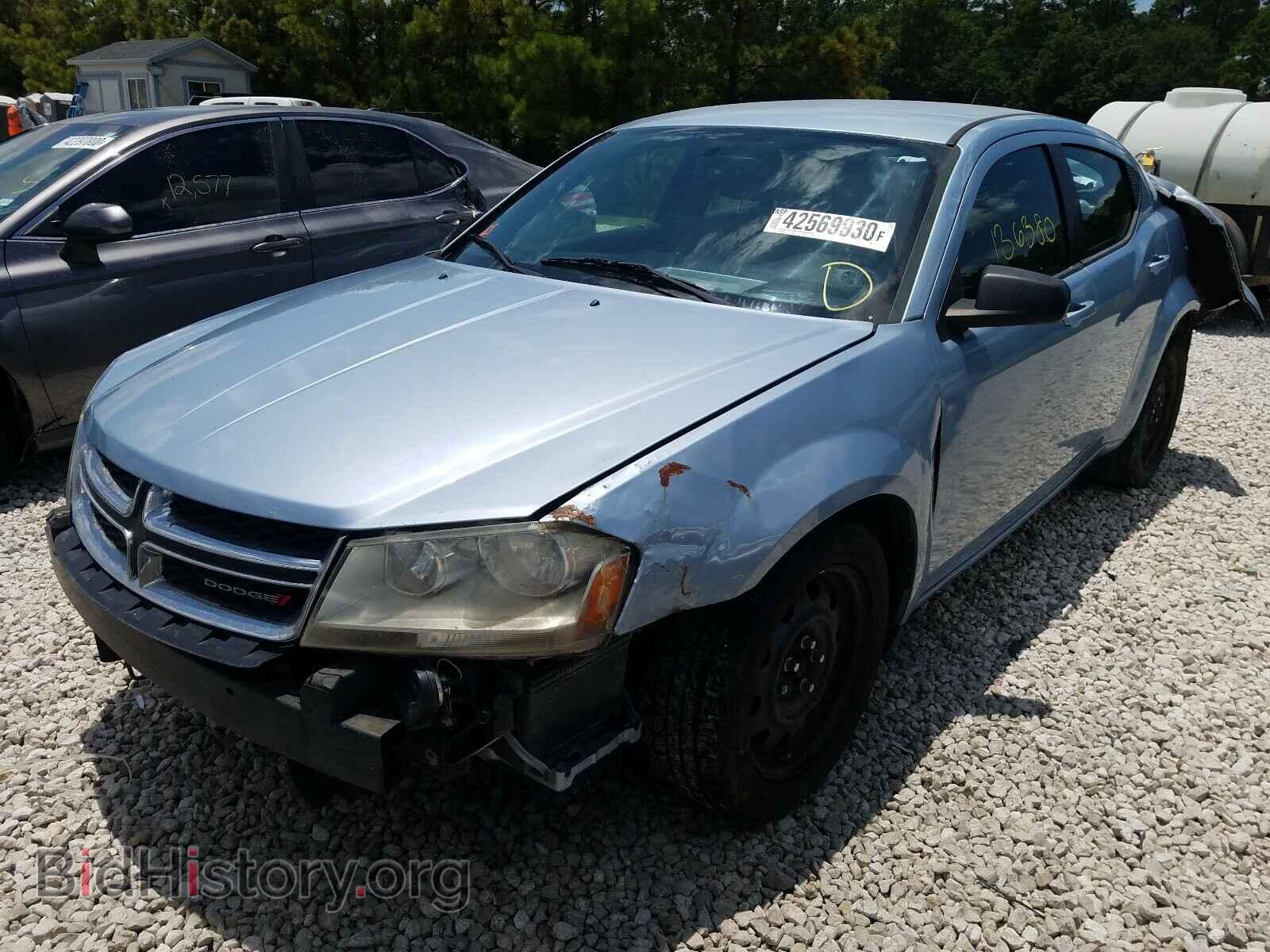 2013 DODGE AVENGER - VIN: 1C3CDZAB7DN657476 - Фото 2