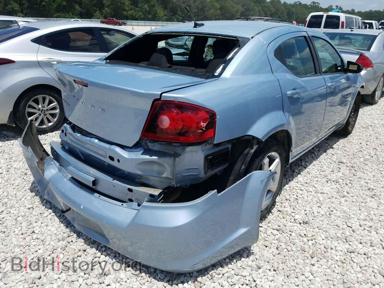 2013 DODGE AVENGER - VIN: 1C3CDZAB7DN657476 - Фото 4