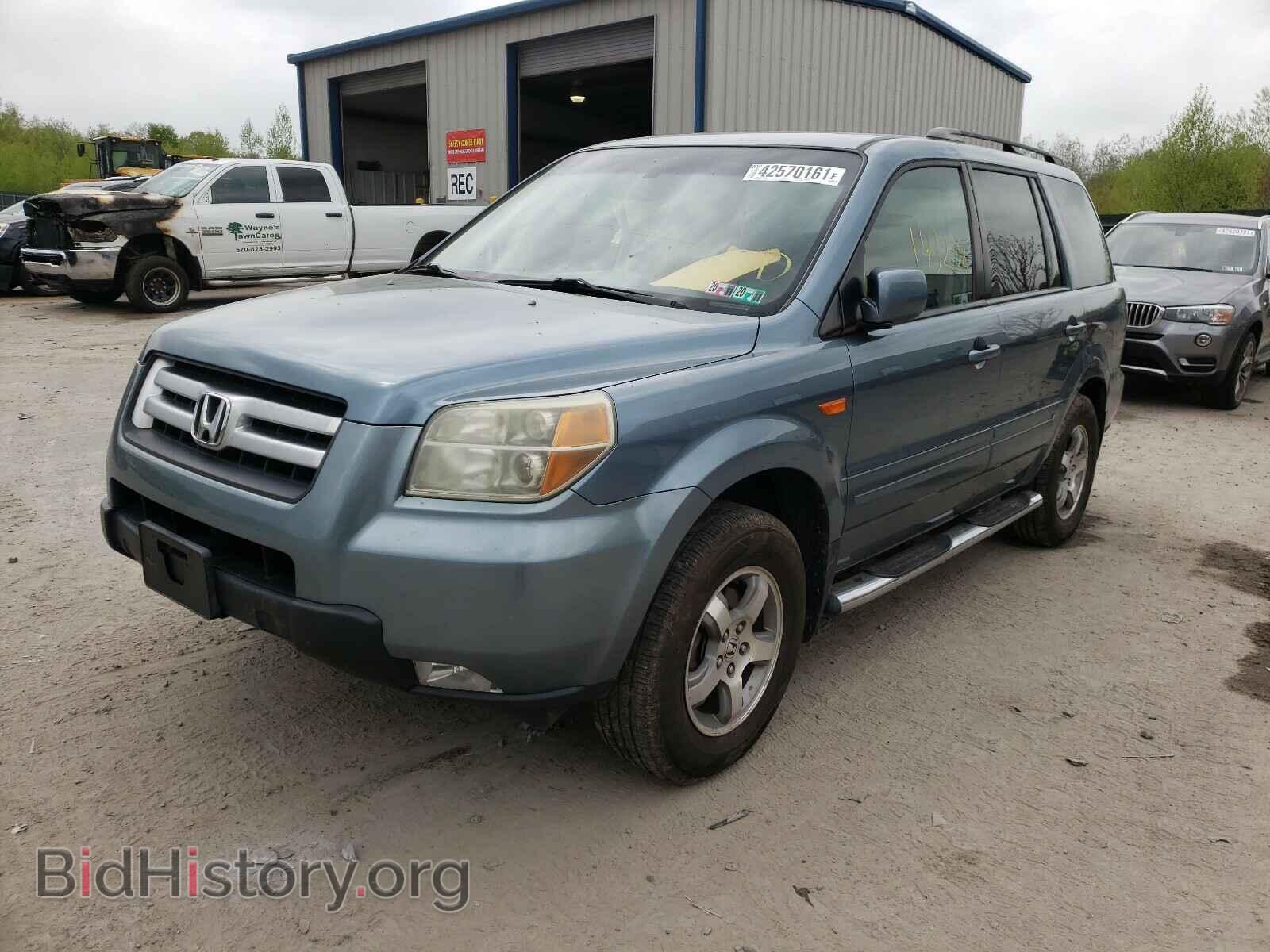 2006 HONDA PILOT - VIN: 2HKYF18626H565118 - Фото 2