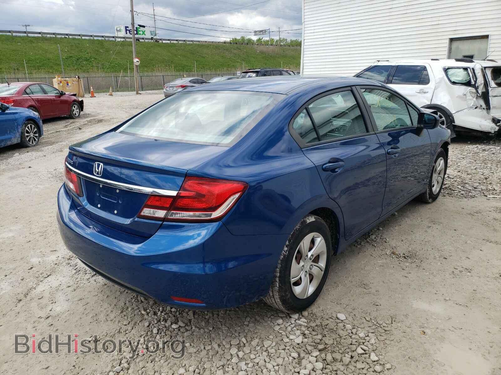 2015 HONDA CIVIC - VIN: 2HGFB2F54FH504298 - Фото 4