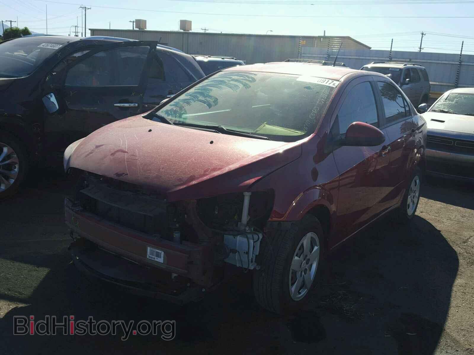 2014 CHEVROLET SONIC - VIN: 1G1JA5SH8E4171394 - Фото 2