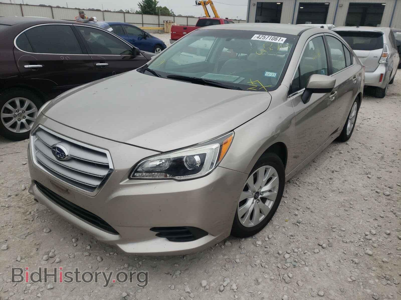 2015 SUBARU LEGACY - VIN: 4S3BNBC67F3022395 - Фото 2