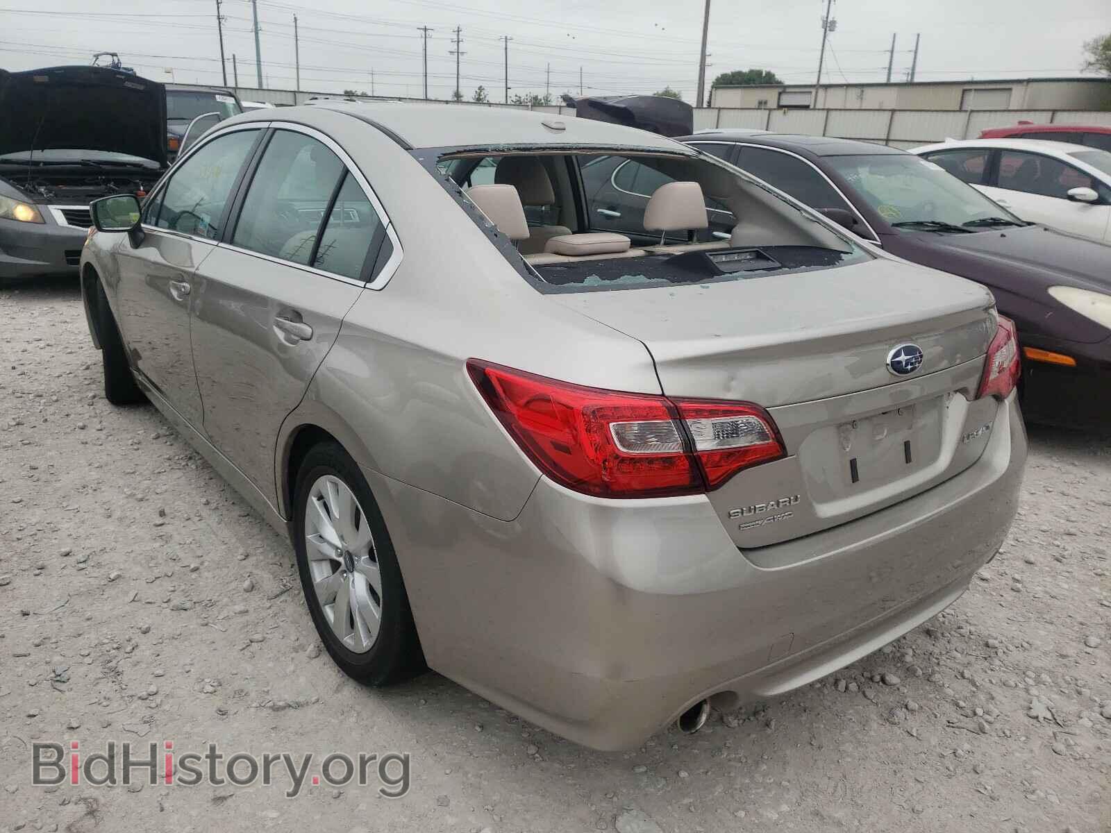 2015 SUBARU LEGACY - VIN: 4S3BNBC67F3022395 - Фото 3
