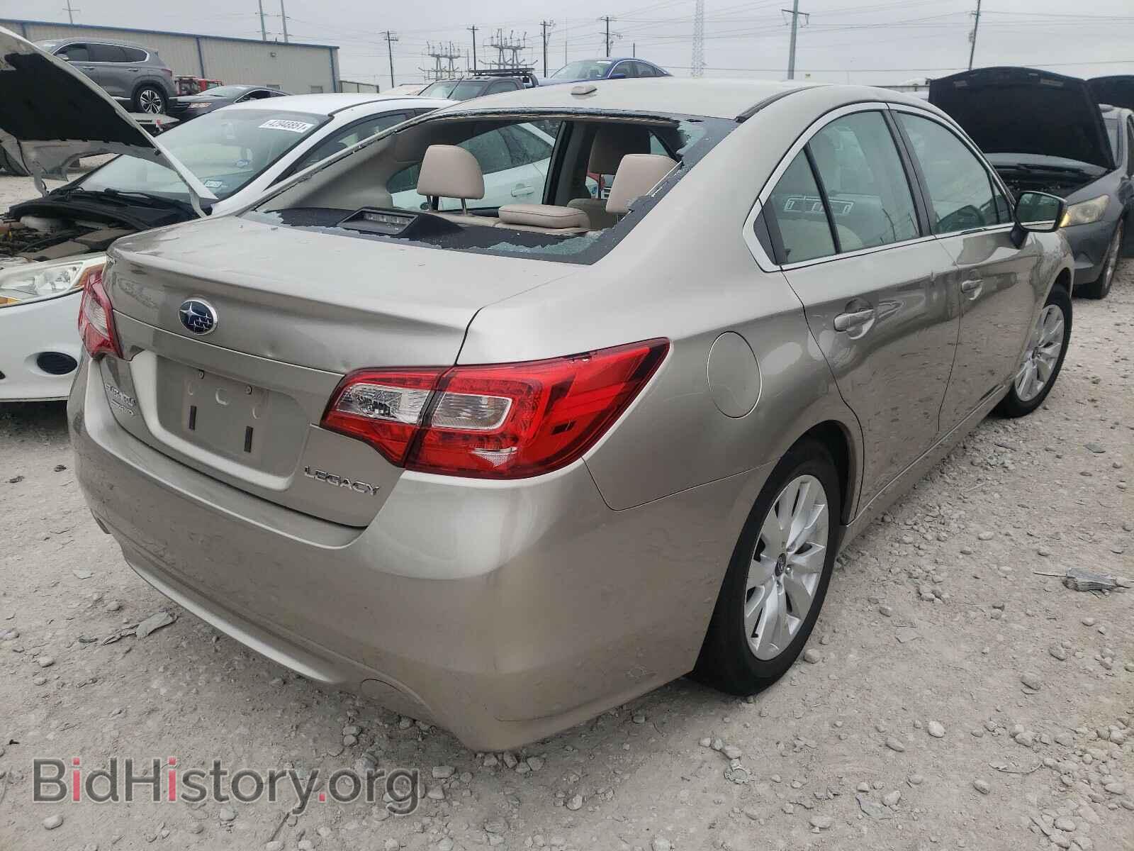 2015 SUBARU LEGACY - VIN: 4S3BNBC67F3022395 - Фото 4