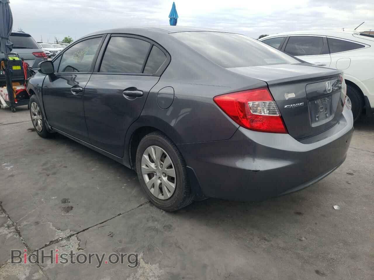 2012 HONDA CIVIC - VIN: 2HGFB2F52CH537697 - Фото 3
